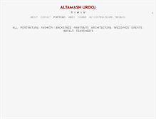 Tablet Screenshot of altamashurooj.com